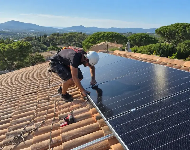 Installateur panneaux solaires Guîtres — pose photovoltaïque sur toiture